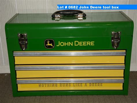 jd gator metal tool box|john deere toolbox for sale.